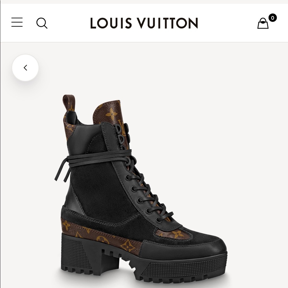 COPY - LOUIS VUITTON LAUREATE PLATFORM DESERT BOOT
